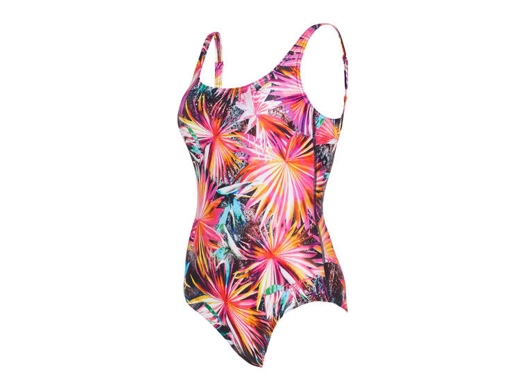 Savannah Sleekback Badedrakt 34 Zoggs | Flerfarget | Ecolast 