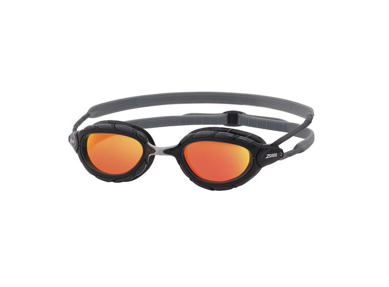 Predator Titanium Svømmebrille Zoggs | Oransje Speil | Regular Fit 
