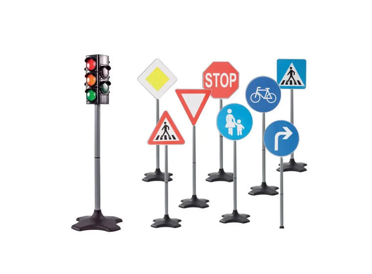 Trafikkopplæring Trafikkskilt og trafikklys 