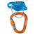 Taubrems CAMP PIU 2.0 BELAY KIT | Blå Komplett sett med skrukarabin 
