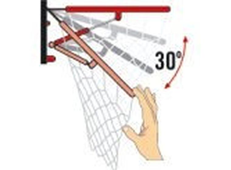Basketballkurv Premium 105 kg 105 kg dunkering | kun kurv 