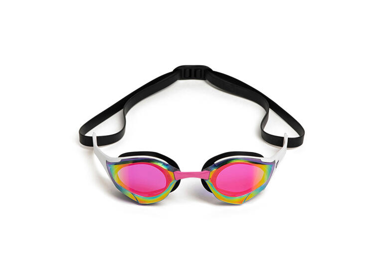 Cobra Edge Swipe Mirror Svømmebrille Arena | Lilla speil/Hvit | Racing brille 