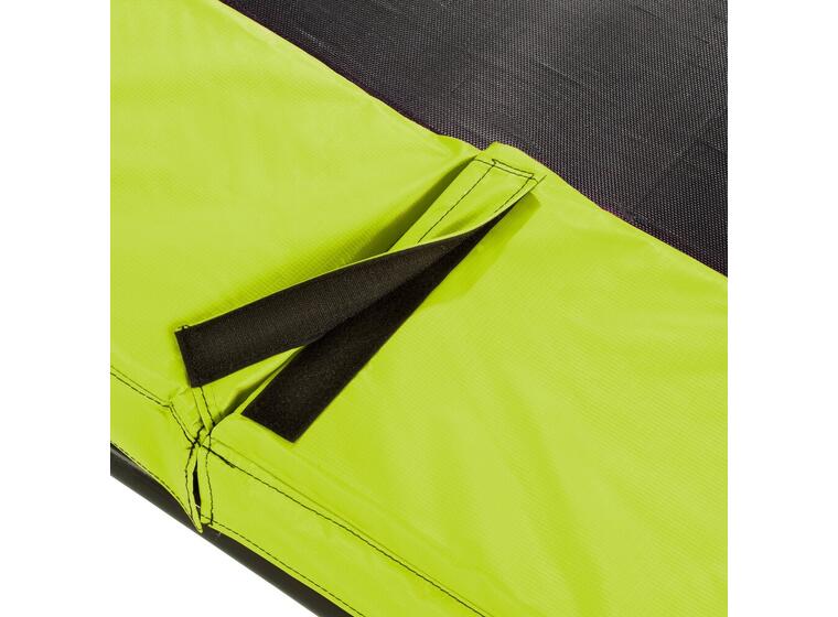 EXIT Silhouette bakketrampoline 183 cm | Lime | Inkl. sikkerhetsnett 