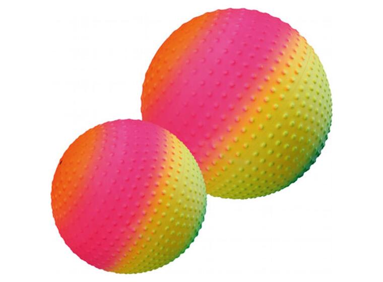 Regnbueball Togu Sunrise 23 cm 23 cm fargerik lekeball med nupper 