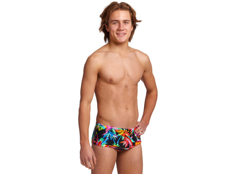 Sunset City Badebukse jr 140cm Funky Trunks | Sidewinder Trunks 