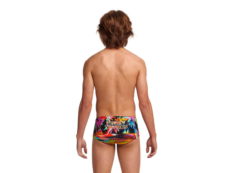 Sunset City Badebukse jr 140cm Funky Trunks | Sidewinder Trunks 