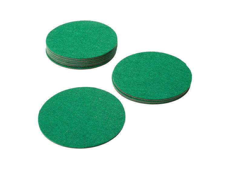 Tilbehør til airhockey 95 mm Airhockey filtpute | 10 stk 