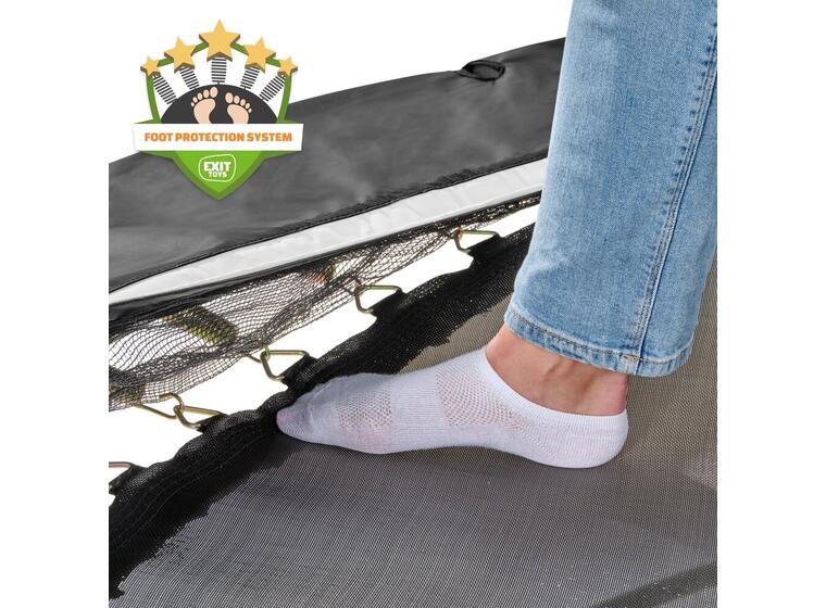 EXIT Allure Classic trampoline 244 x 427 cm | Svart 