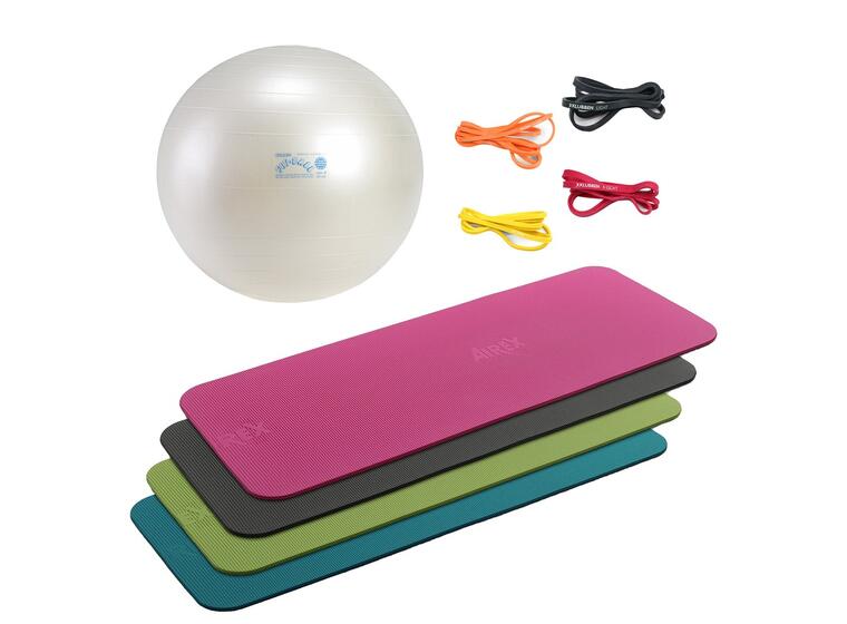 Hjemmetrening med treningsball Fit Ball | Matte | Powerband 