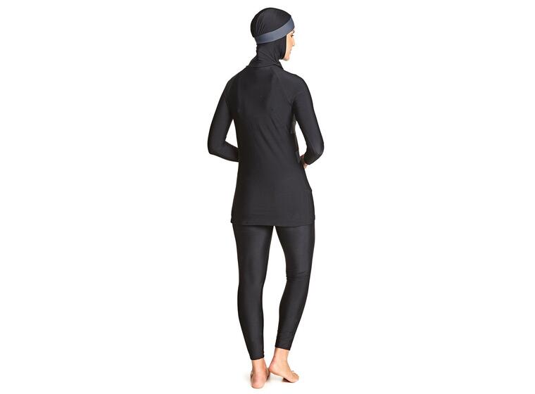 Meelup Modesty Suit Burkini Badedrakt 44 Zoggs | Svart | Elastomax 