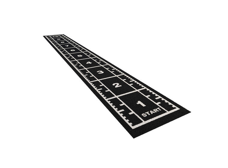 Sprintbane Premium Svart Sprinttrack | 10,4 x 1,33 m 