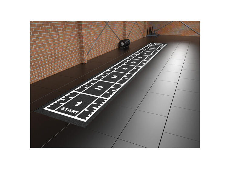 Sprintbane Premium Svart Sprinttrack | 10,4 x 1,33 m 