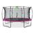 EXIT Silhouette trampoline 427 cm | Sikkerhetsnett |  Rosa 