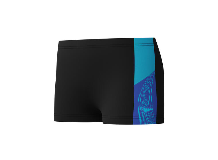 Dive Aquashort Badebukse jr 116 Speedo | Svart/Blå | EnduraFlex 