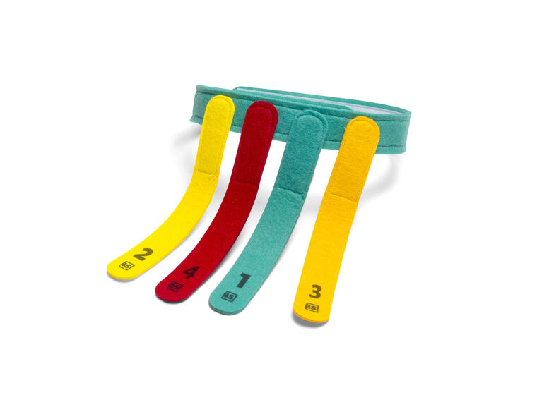 Flag a Tag | Nappe hale 4 belter og 16 stk haler 