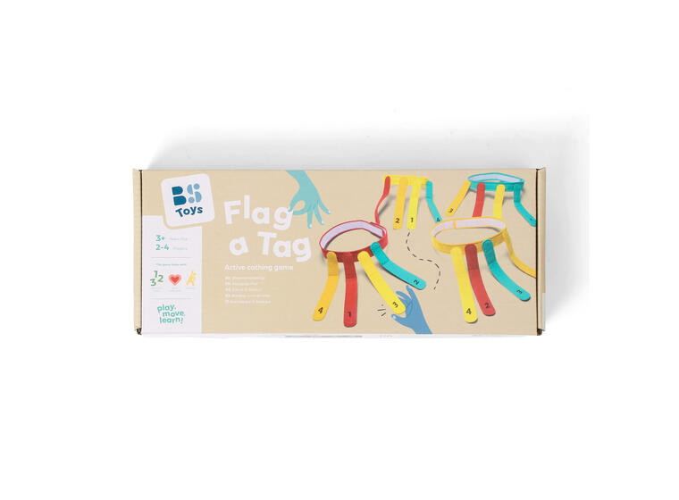 Flag a Tag | Nappe hale 4 belter og 16 stk haler 