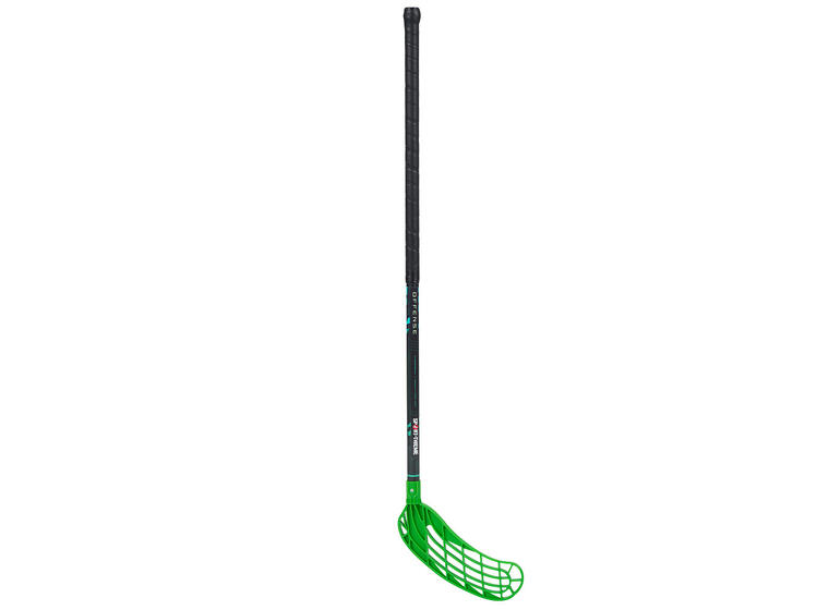 Innebandykølle Offense 100 cm Grønn Rett blad 