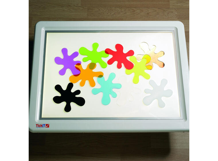 Klatter til lysbord 