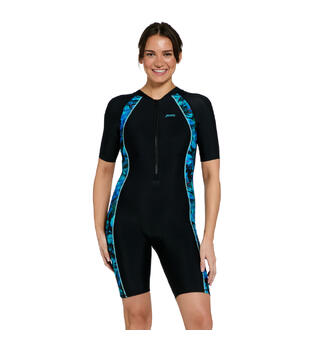 Mystic Kneesuit Badedrakt Zoggs | Svart/Flerfarget | Elastomax