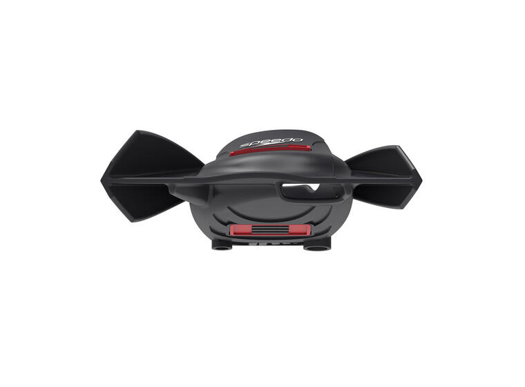 Speedo x DMC Elite Max Svømmeføtter XS Korte blad | Svart/Rød 