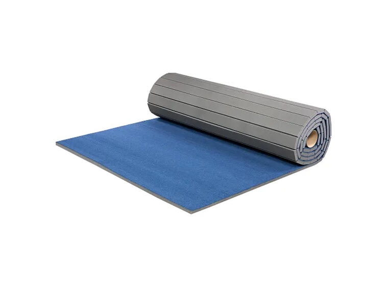 Turnmatte på rull Innovativ 3,5 cm Kategori 2 | 20 x 2 m | blå 