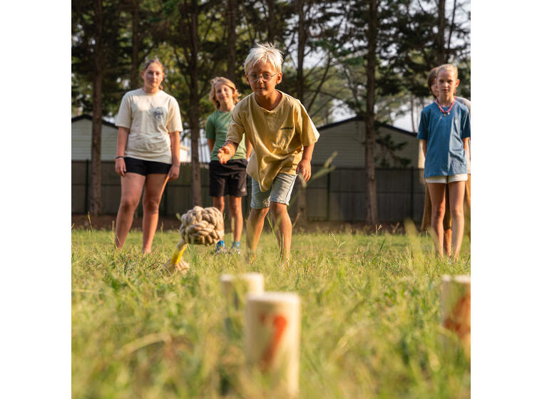 Kubbespill | Nummerkubb Knapsack | 2-6 spillere 