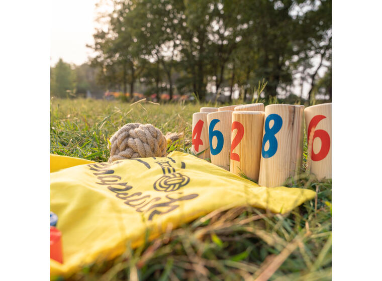 Kubbespill | Nummerkubb Knapsack | 2-6 spillere 