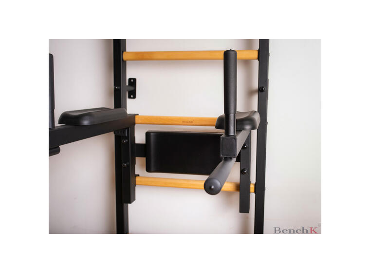Ribbevegg BenchK 230 Svart Pull-up | Høydejusterbar dip bar 