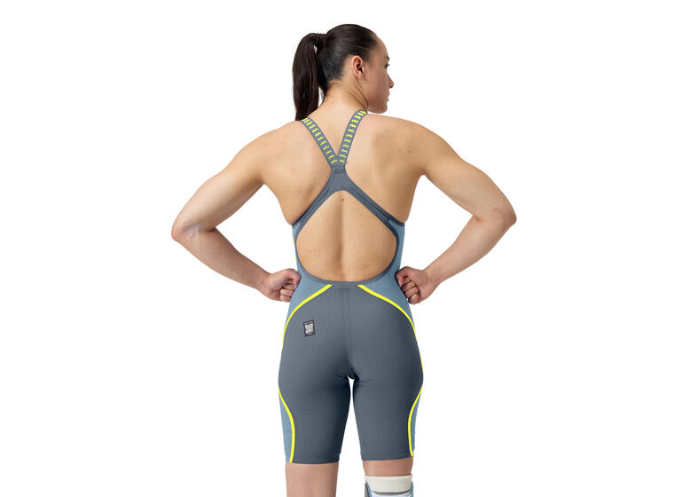 Fastskin LZR Pure Intent 2.0 Openback 28 Speedo | Grå | Konkurransedrakt 