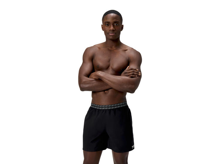 Hyperboom Band 16 Badeshorts S Speedo | Svart | 4 Way Stretch 