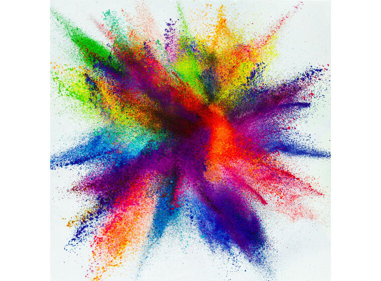 Madrass Explosion 120 x 120 cm 