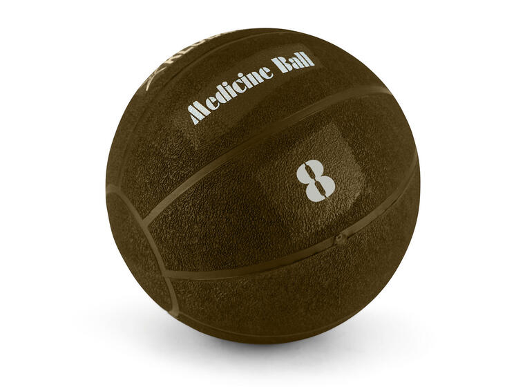 Medisinball Klubben 8 kg ø 23 cm | Gummiball med godt grep 