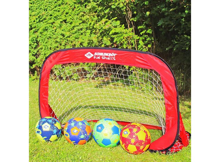 Pop-Up fotballmål | 2 stk 120x80x80 cm | Par 