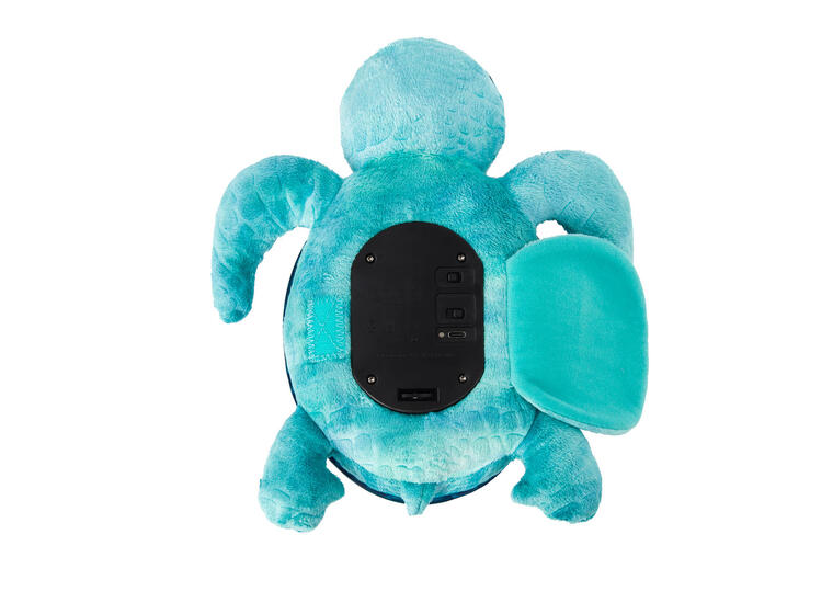 Skilpadde lampe Blå Med lys og lyd 
