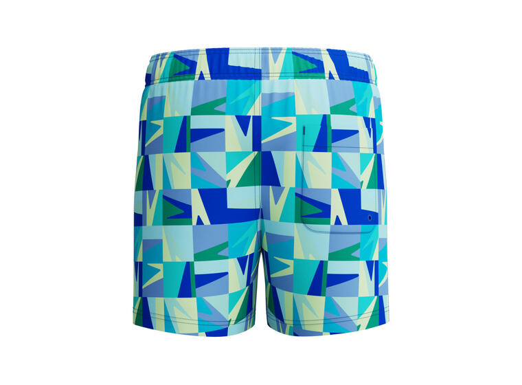 Print Volley 13 Badeshorts jr 116 Speedo | Blå/Grønn | Recycled Polyester 