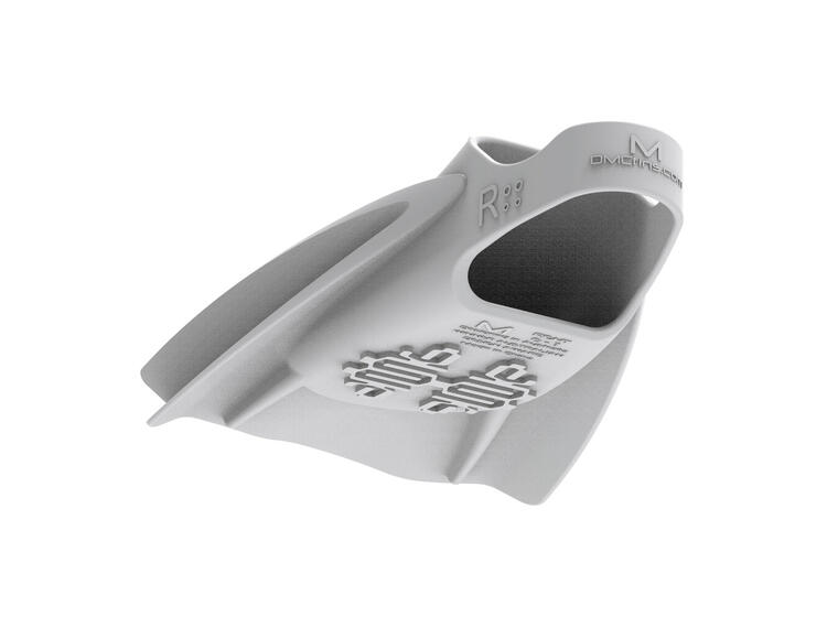 Speedo x DMC Elite Svømmeføtter MS Korte Blad | Hvit/Rød 