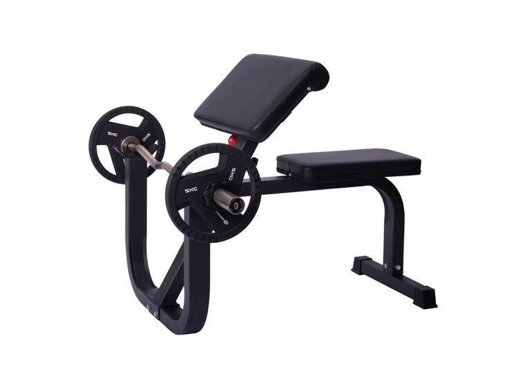Treningsbenk MF Deluxe Preacher Curl Med holder for vektstang 