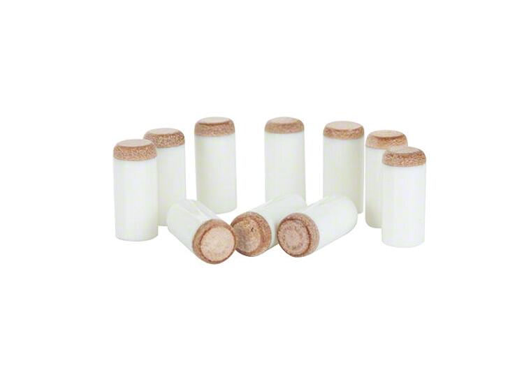Tupp til biljardkøer (10 stk.) 13 mm tupp 