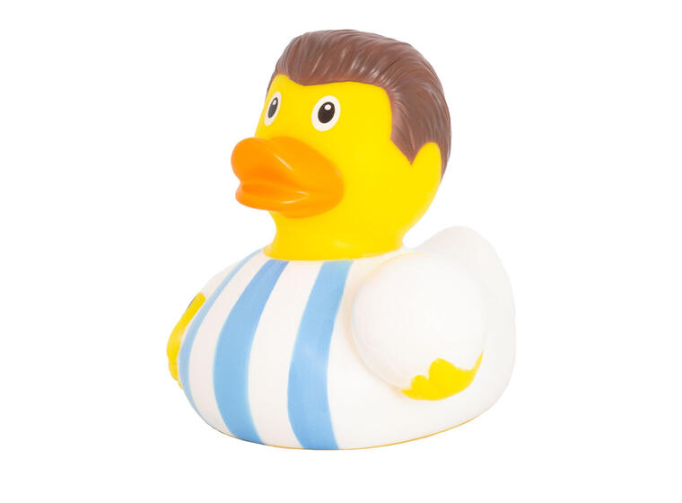 Badeand Fotballstjerne Hvit 