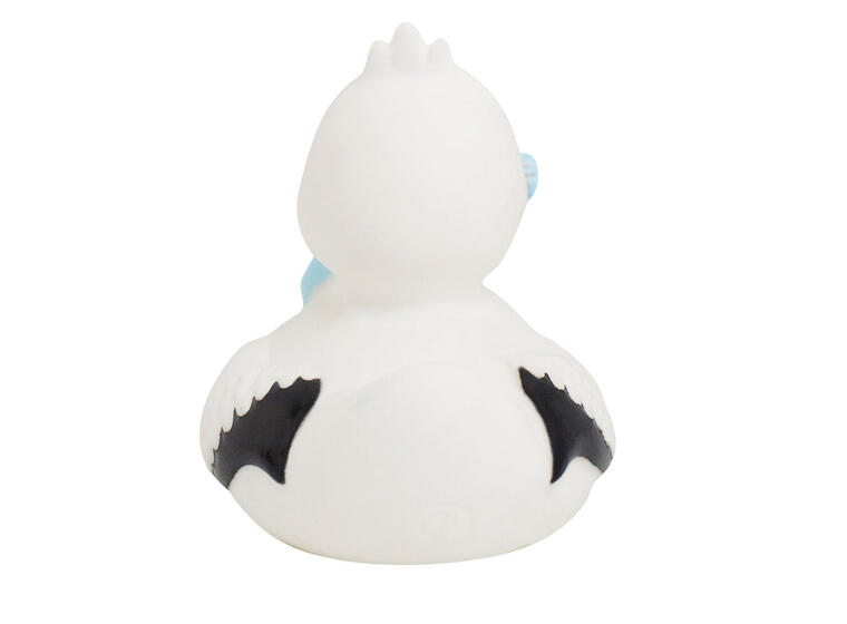 Badeand Stork med Baby 