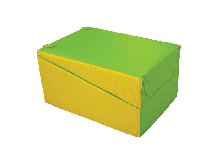 Educ'Gym Skummodul Kile 200x70x48 cm | Gul og lime 