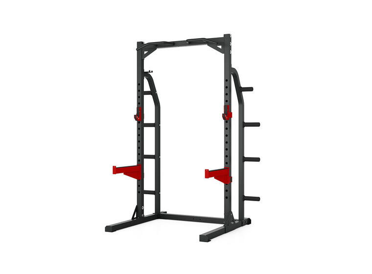 Half Rack XT8 Med holdere for olympiske vektskiver 