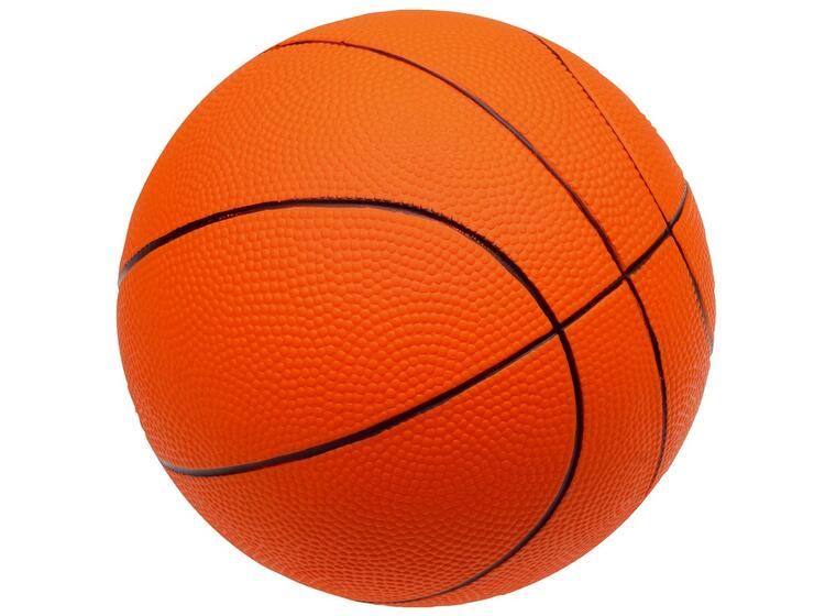 Softball PU-skum 20 cm oransje Myk basketball i størrelse 3 