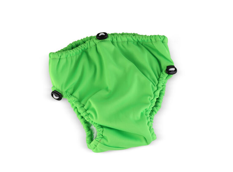 Aqua Nappy Klubben Badebleie | 12-18 mnd Grønn | Justerbar strikk i midje og lår 