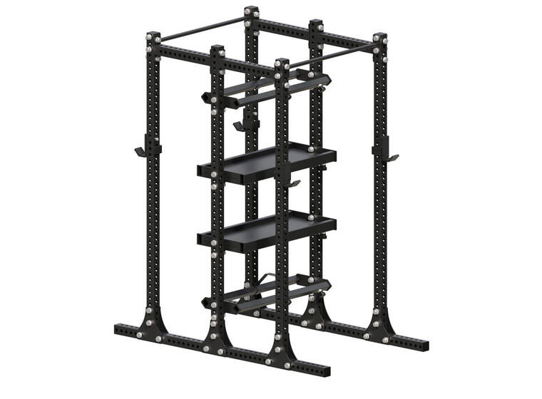 Half Rack ata DOUBLE 228cm Med oppbevaringshyller 