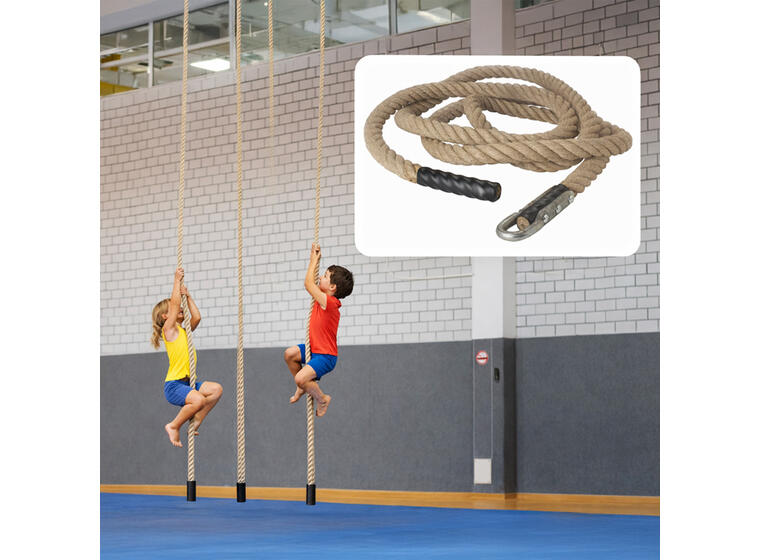 Klatretau til gymsal og idrettshall 4,5 meter 