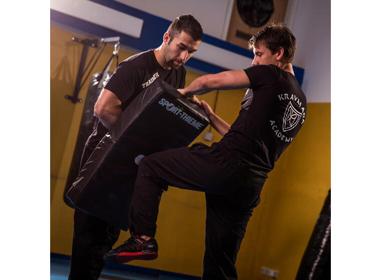 Punch Pad Curve 75x35x15 cm Kurvet slagpute til kampsport 