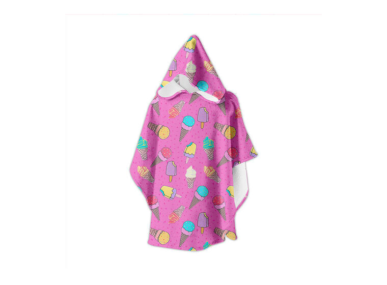 Badeponcho Glace Badehåndkle barn | Onesize 2-8 år 