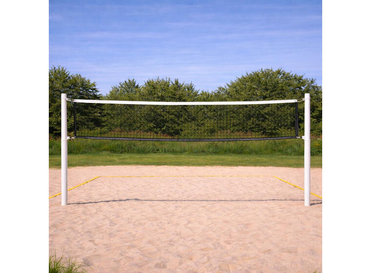 Beachvolleyballstolper med nett Justerbar høyde | Bakkehylser 