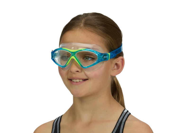 Super Seal Junior Mask Zoggs 6-14 år | Klar linse | Dykkermaske 